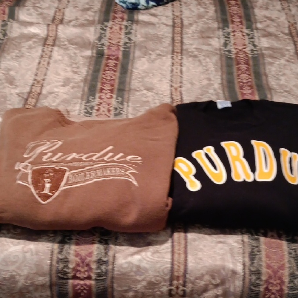Purdue Sweatshirts Brown and Black
